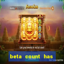 beta count has changed pt br